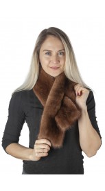 Mink fur scarf - fur on both sides